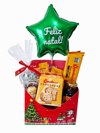 Cesta envelope Feliz natal