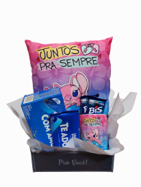 Cesta de chocolate Stitch  