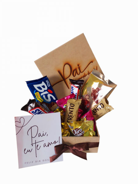 Caixa de chocolates Dia dos pais