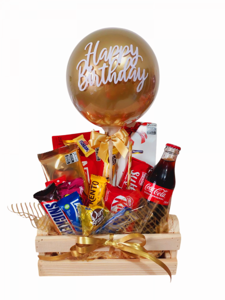 Cesta happy birthday 2